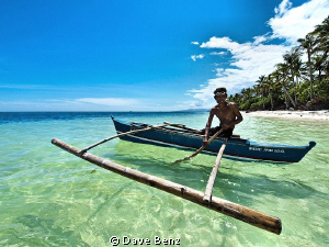 Fisherman on the way... by Dave Benz 